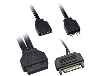 Razširitveni kit za Lian Li Lancool 216, 2x USB-A 3.0, bel