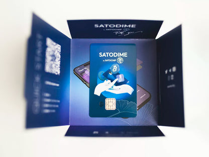 Satochip Satodime, pametna kartica za Bitcoin in druge kriptovalute, NFC