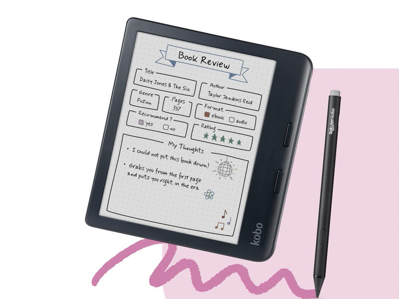 E-bralnik Kobo Libra Colour, 7'' Touch, 32GB, WiFi, črn