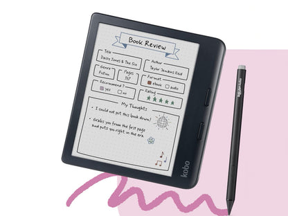 E-bralnik Kobo Libra Colour, 7'' Touch, 32GB, WiFi, črn