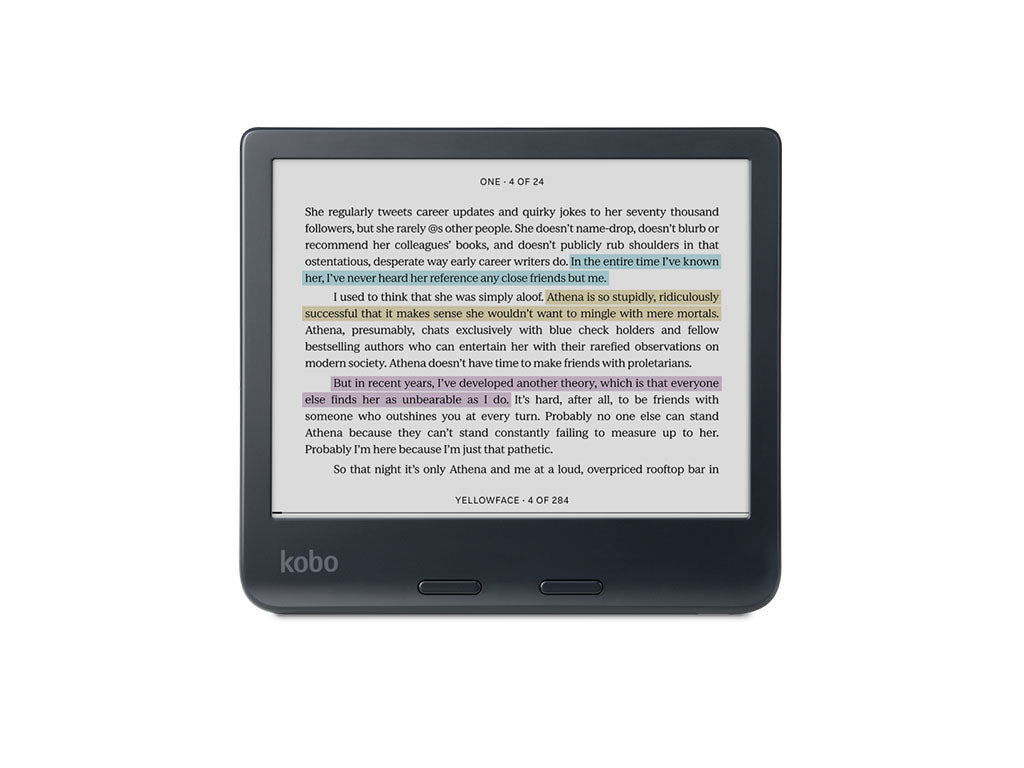 E-bralnik Kobo Libra Colour, 7'' Touch, 32GB, WiFi, črn