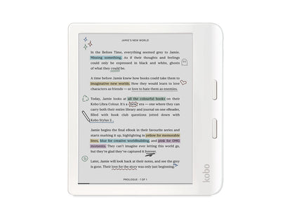 E-bralnik Kobo Libra Colour, 7'' Touch, 32GB, WiFi, bel