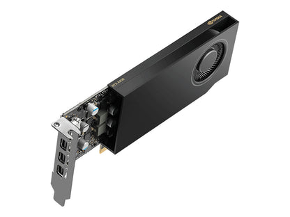 Grafična kartica NVIDIA RTX A400, 4GB GDDR6, PCIe 4.0 x8, 4x mDP-DP, Low Profile, PNY