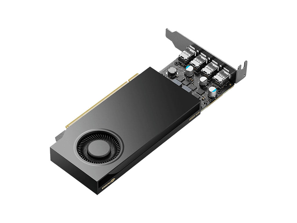 Grafična kartica NVIDIA RTX A1000, 8GB GDDR6, PCIe 4.0 x8, 4x mDP-DP, Low Profile, PNY