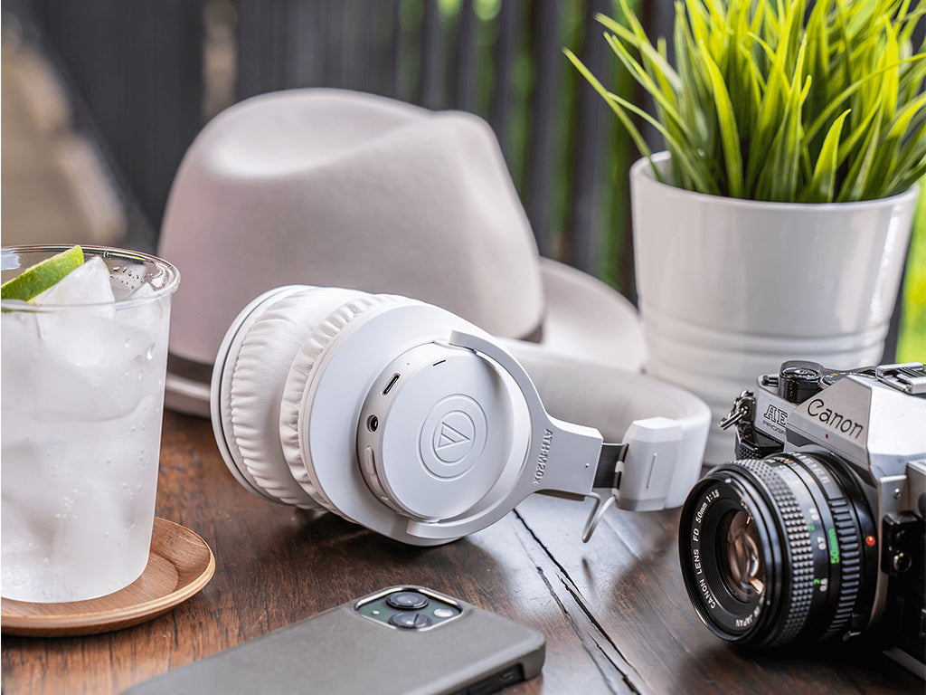 Slušalke Audio-Technica ATH-M20xBT, bele