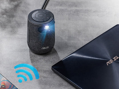 Prenosni LED projektor ASUS ZenBeam Latte L1, 120lm, 720p, HDMI, Bluetooth, WiFi, Harman Kardon