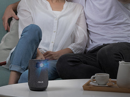 Prenosni LED projektor ASUS ZenBeam Latte L1, 120lm, 720p, HDMI, Bluetooth, WiFi, Harman Kardon