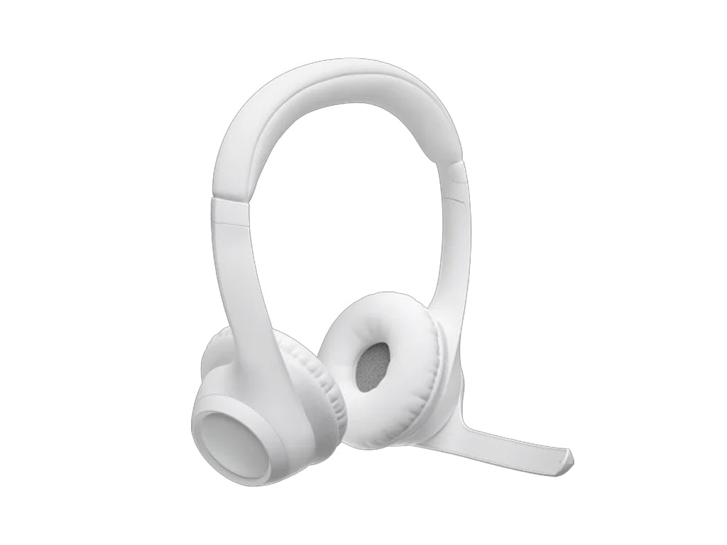 Slušalke Logitech Zone 300, Bluetooth, bele
