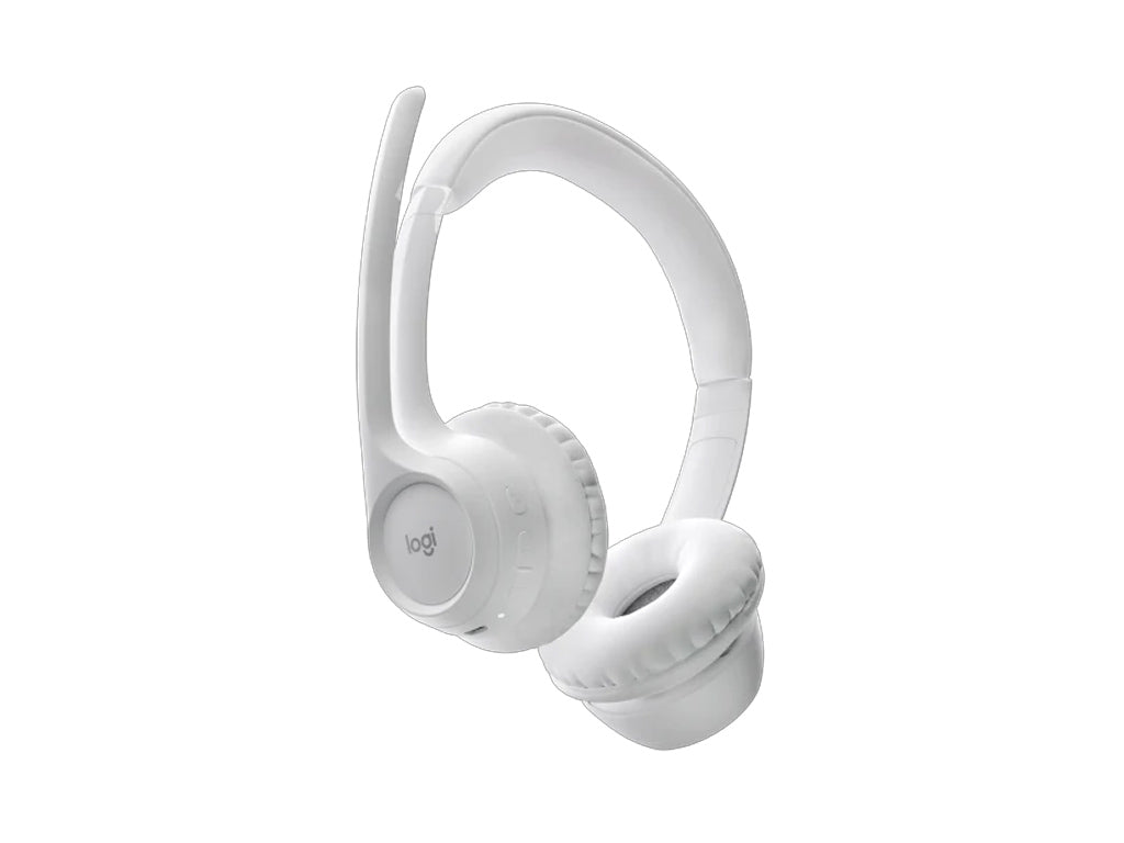 Slušalke Logitech Zone 300, Bluetooth, bele