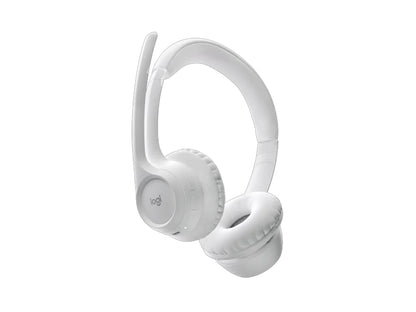 Slušalke Logitech Zone 300, Bluetooth, bele