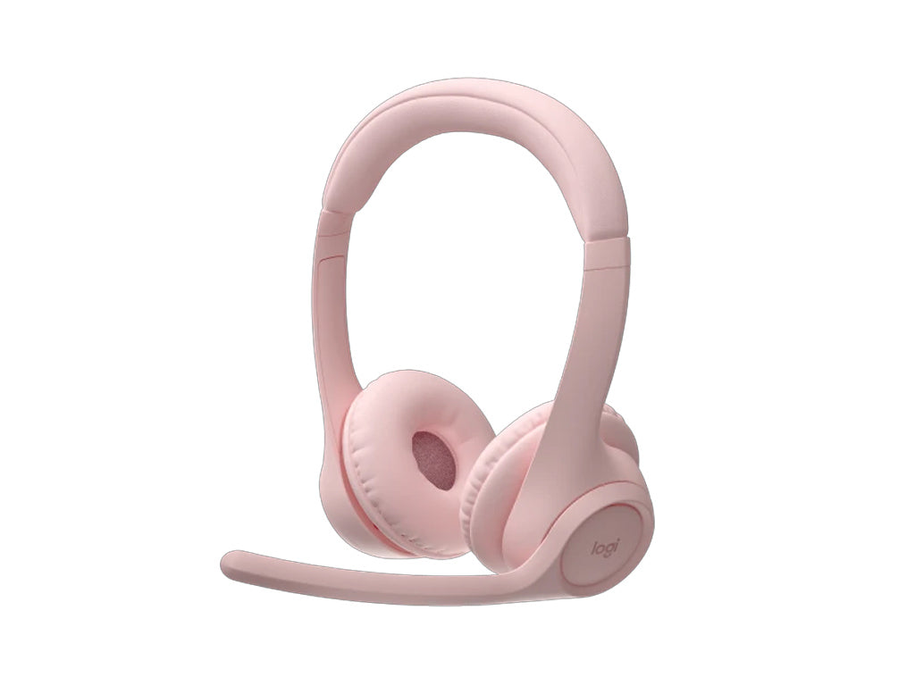 Slušalke Logitech Zone 300, Bluetooth, roza