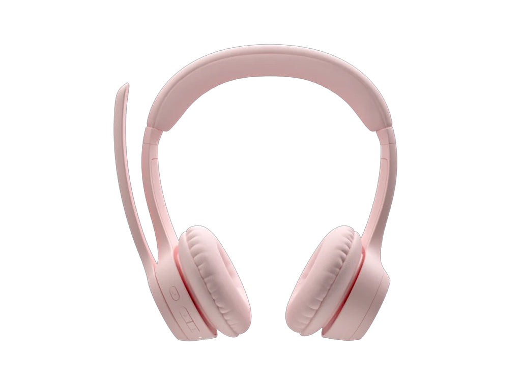 Slušalke Logitech Zone 300, Bluetooth, roza