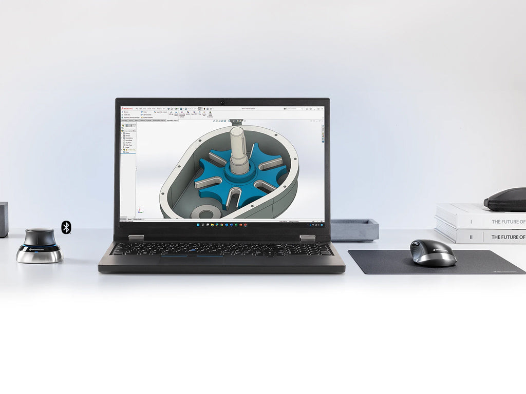 Miška 3DCONNEXION SpaceMouse Wireless Kit 2 Bluetooth Edition