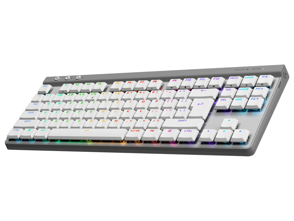 Tipkovnica Logitech G515 LIGHTSPEED TKL Wireless, Bela, SLO g.