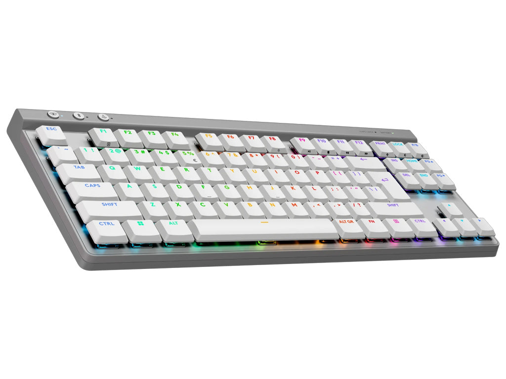 Tipkovnica Logitech G515 LIGHTSPEED TKL Wireless, Bela, SLO g.