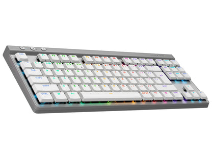 Tipkovnica Logitech G515 LIGHTSPEED TKL Wireless, Bela, SLO g.