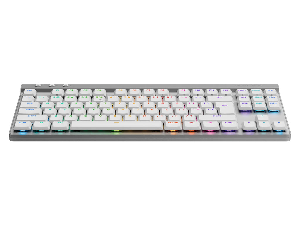 Tipkovnica Logitech G515 LIGHTSPEED TKL Wireless, Bela, SLO g.