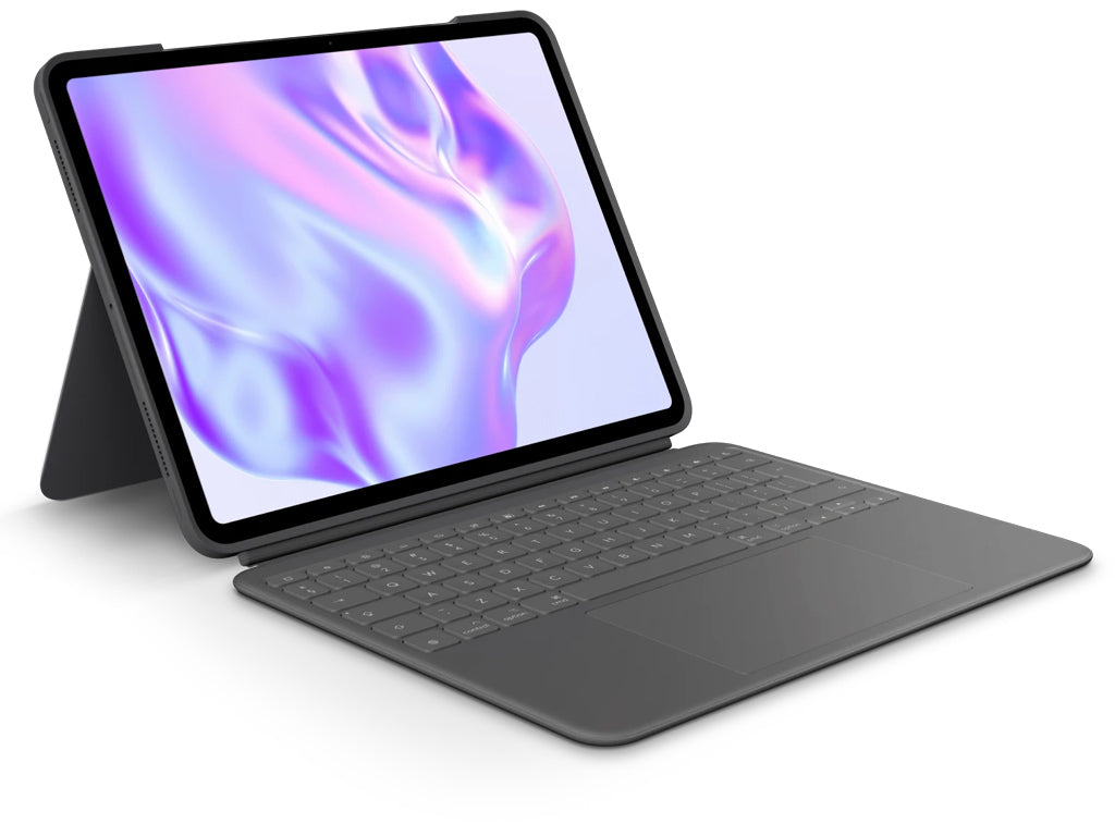 Ovitek s tipkovnico Logitech Combo Touch za iPad Pro 13", M4, M5, grafiten, SLO g.