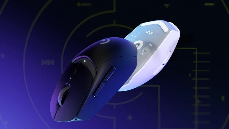 Miška Logitech G309 LIGHTSPEED Wireless, bela