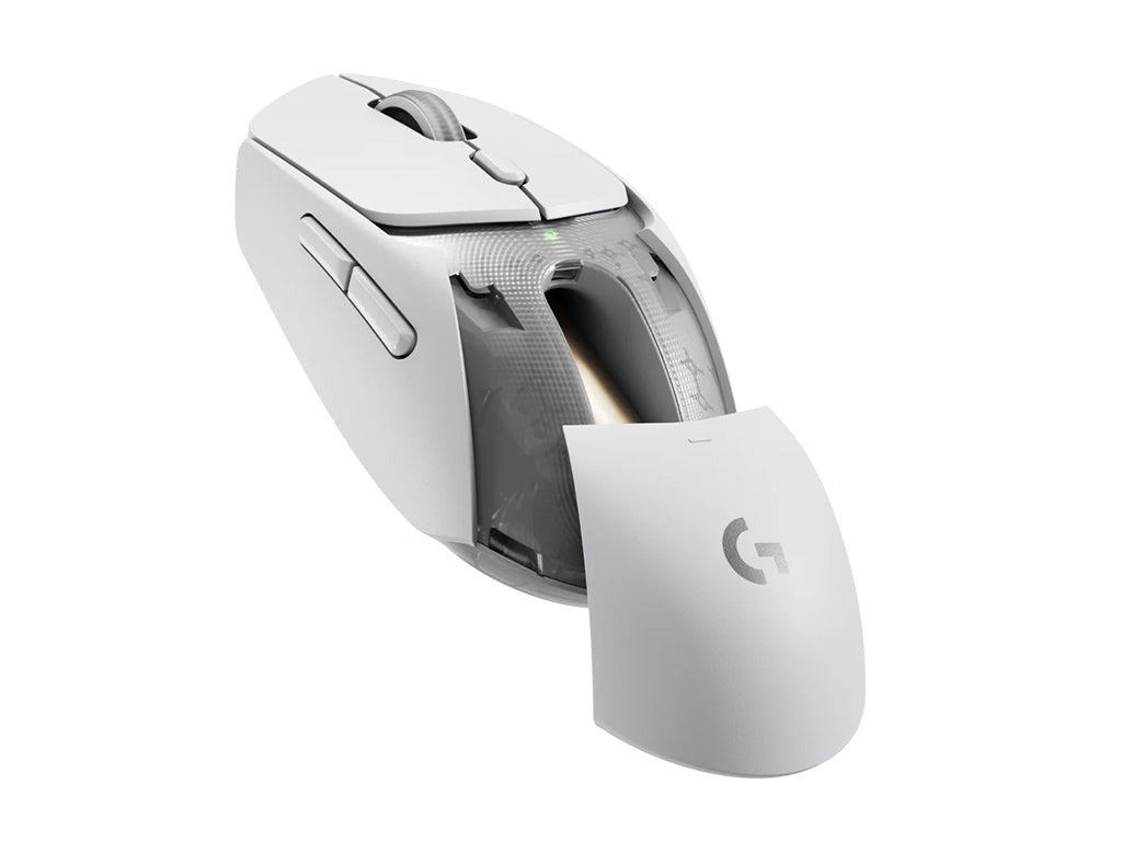 Miška Logitech G309 LIGHTSPEED Wireless, bela