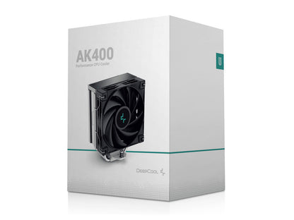 Hladilnik za procesor DeepCool AK400, 120mm, 220W TDP, črn