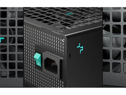 Napajalnik ATX DeepCool PL750D, 750W, 12V-2x6, 80 PLUS Bronze, črn