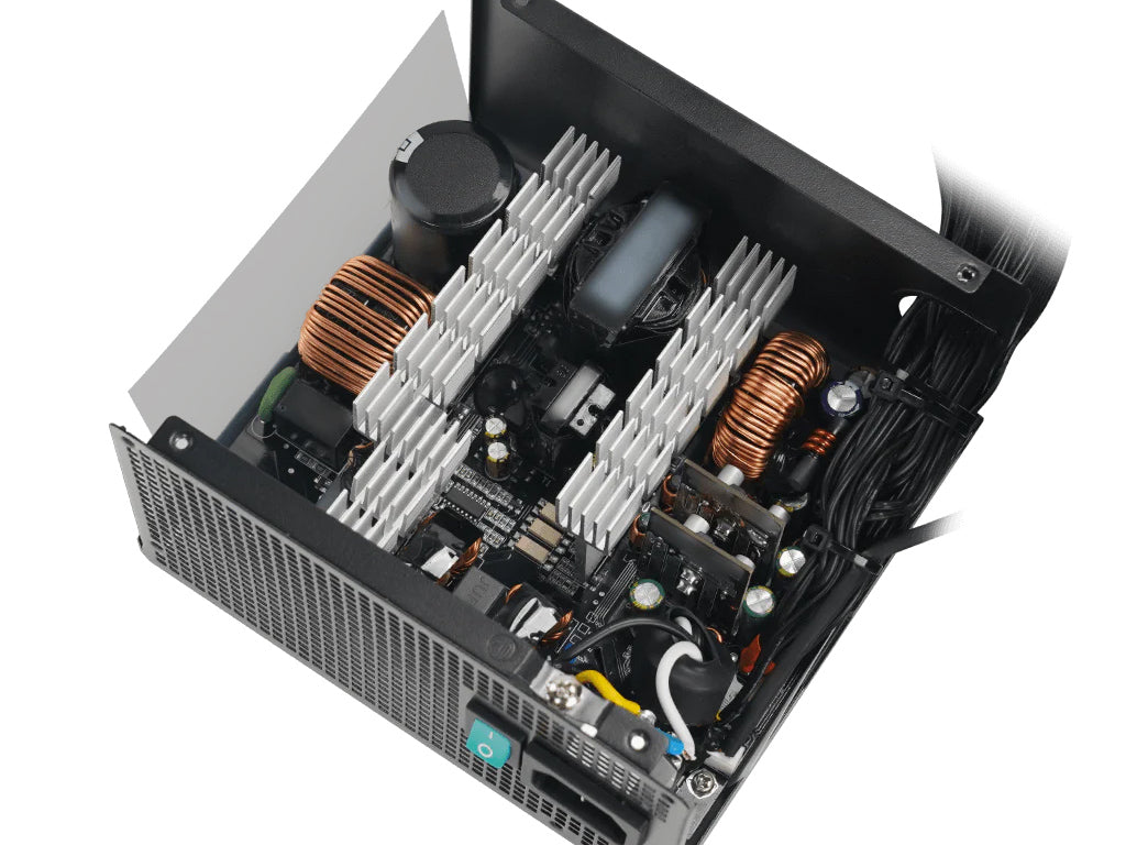 Napajalnik ATX DeepCool PL750D, 750W, 12V-2x6, 80 PLUS Bronze, črn