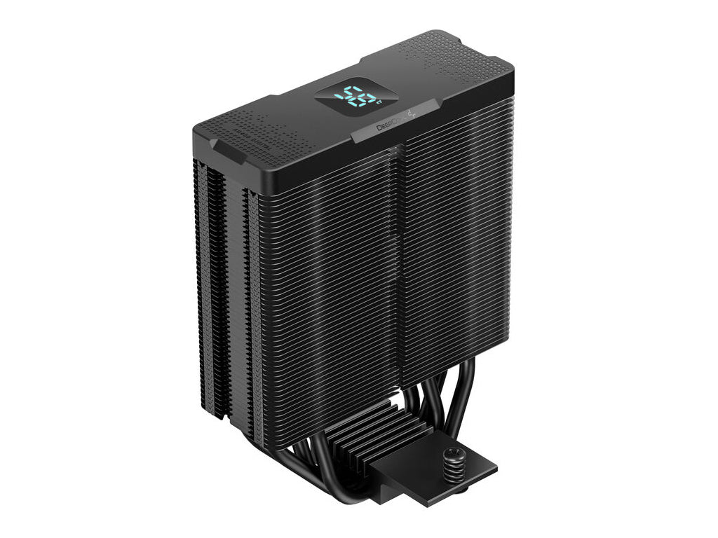 Hladilnik za procesor DeepCool AG400 Digital, ARGB, 120mm, 240W TDP, črn