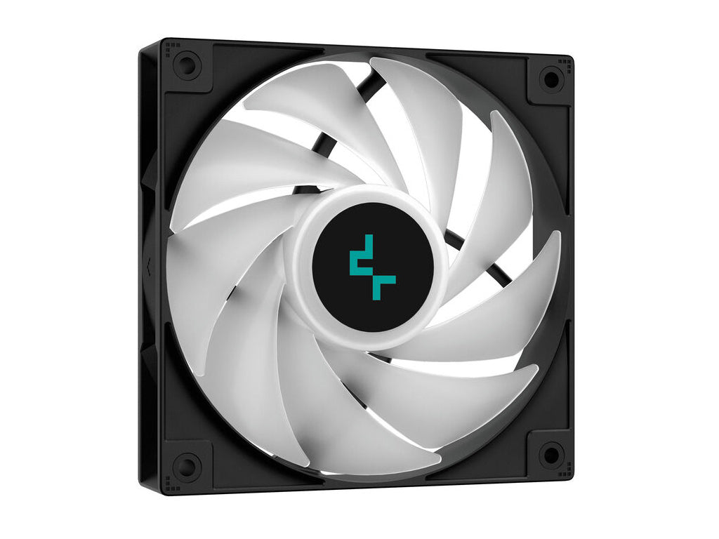 Hladilnik za procesor DeepCool AG400 Digital, ARGB, 120mm, 240W TDP, črn
