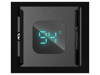 Hladilnik za procesor DeepCool AG400 Digital, ARGB, 120mm, 240W TDP, črn