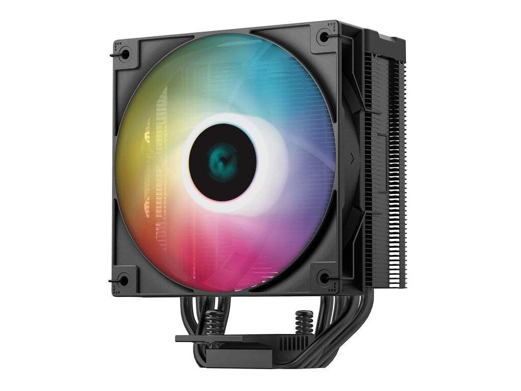 Hladilnik za procesor DeepCool AG400 Digital, ARGB, 120mm, 240W TDP, črn