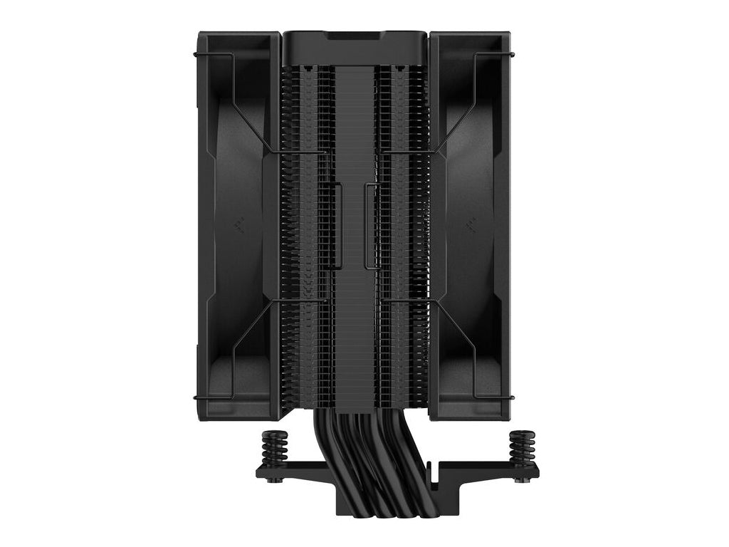 Hladilnik za procesor DeepCool AG400 Digital Plus ARGB, 2x 120mm,  črn