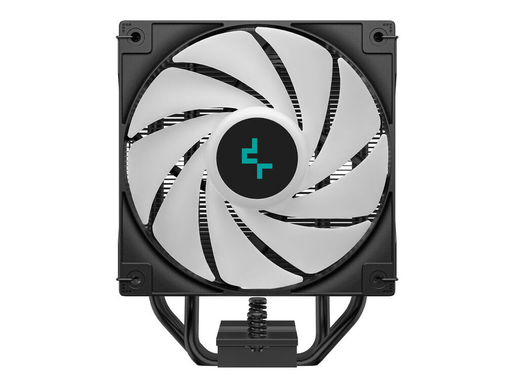 Hladilnik za procesor DeepCool AG400 Digital Plus ARGB, 2x 120mm,  črn