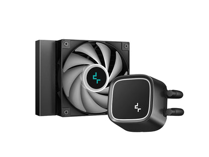 Komplet za tekočinsko hlajenje AIO Liquid Cooler DeepCool LE300 Marrs, 120mm, LED, črn