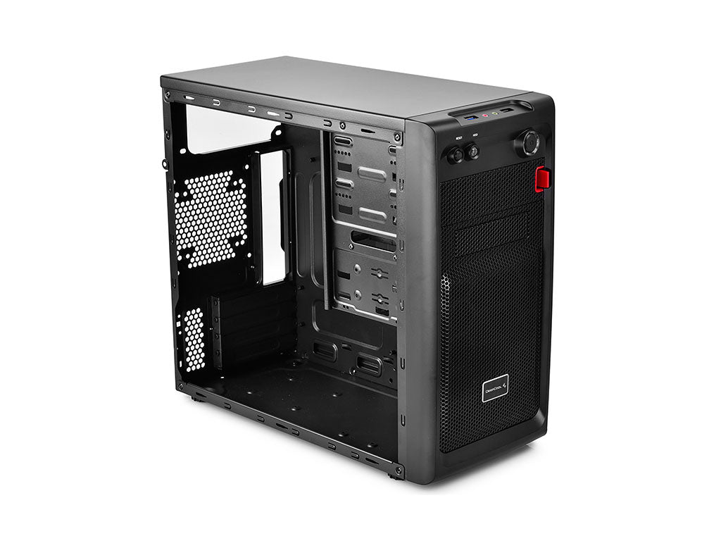 Računalniško ohišje DeepCool SMARTER, Micro-ATX, črno