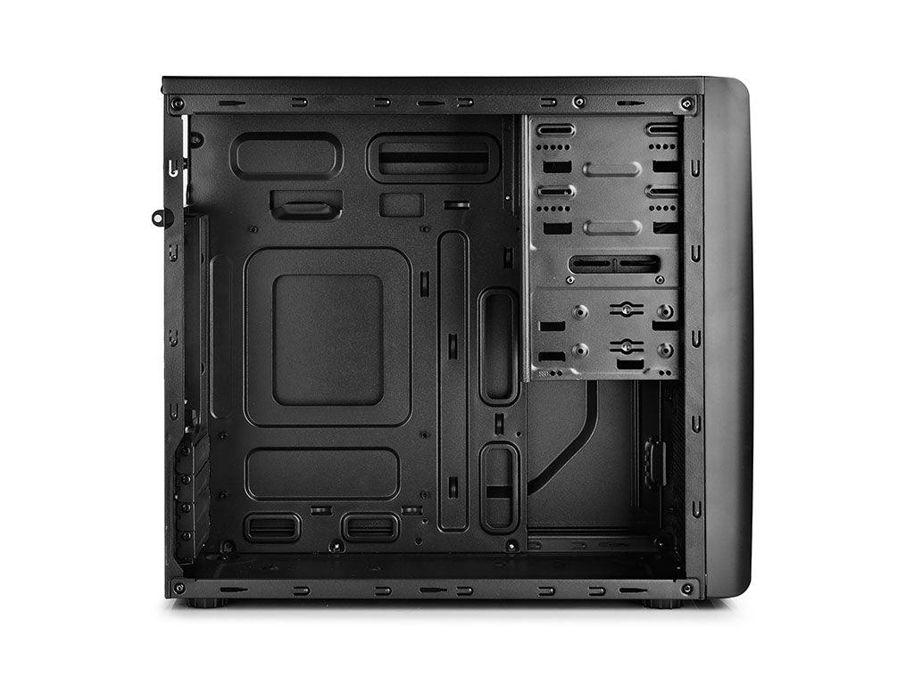 Računalniško ohišje DeepCool SMARTER, Micro-ATX, črno