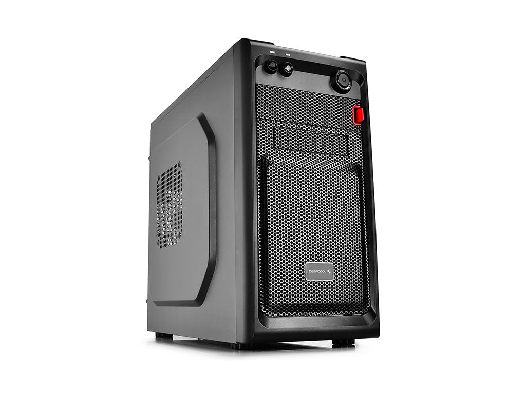Računalniško ohišje DeepCool SMARTER, Micro-ATX, črno