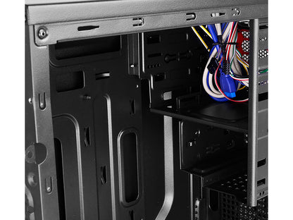 Računalniško ohišje DeepCool SMARTER, Micro-ATX, črno