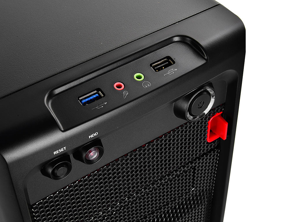 Računalniško ohišje DeepCool SMARTER, Micro-ATX, črno