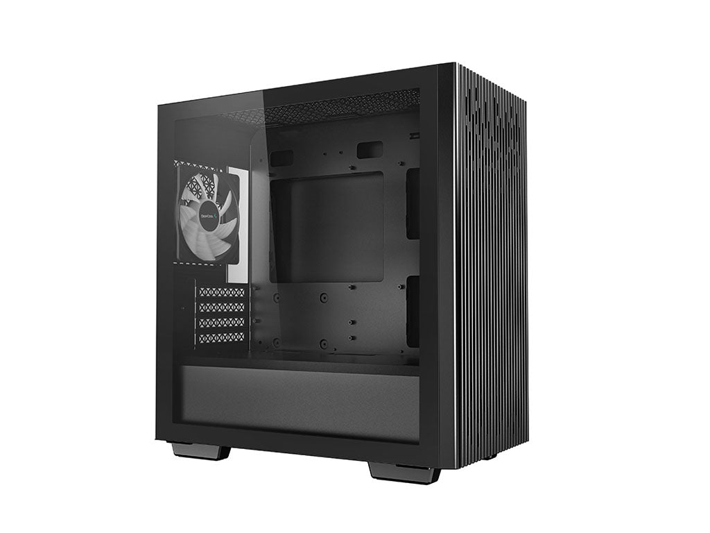Računalniško ohišje DeepCool MATREXX 40 3FS, Micro-ATX, kaljeno steklo, črno