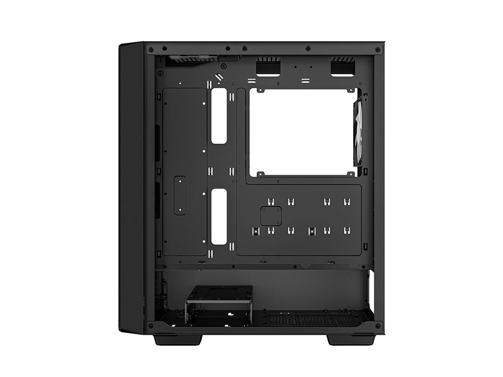 Računalniško ohišje DeepCool CC560 V2, ATX, LED, kaljeno steklo, črno