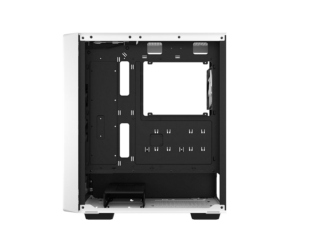 Računalniško ohišje DeepCool CC560 WH V2, ATX, LED, kaljeno steklo, belo