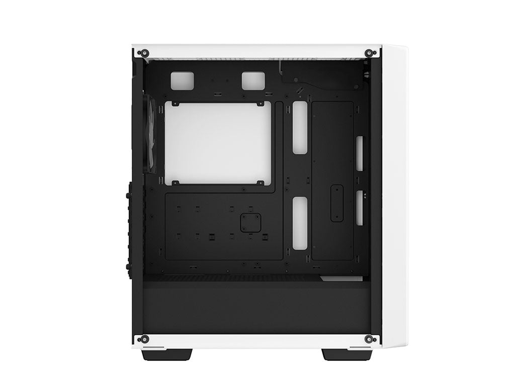 Računalniško ohišje DeepCool CC560 WH V2, ATX, LED, kaljeno steklo, belo