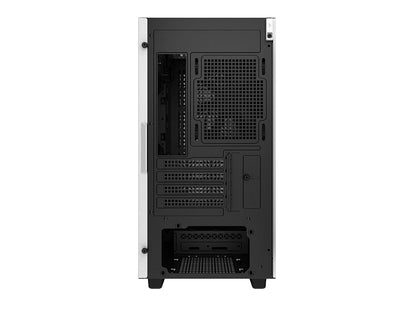 Računalniško ohišje DeepCool CH370 WH, Micro-ATX, kaljeno steklo, belo