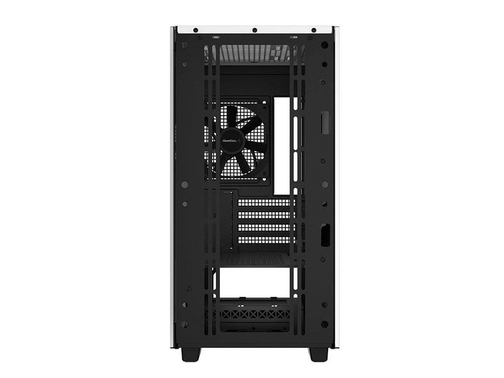 Računalniško ohišje DeepCool CH370 WH, Micro-ATX, kaljeno steklo, belo