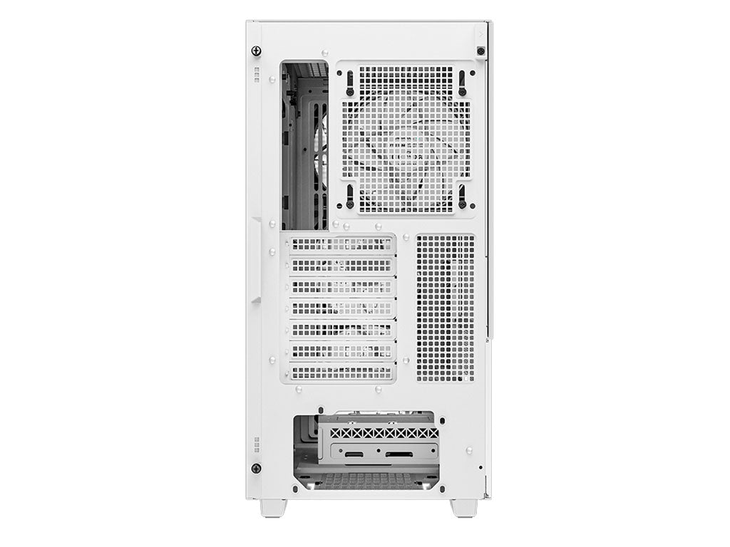 Računalniško ohišje DeepCool CH560 Digital WH, E-ATX, ARGB, LCD, kaljeno steklo, belo