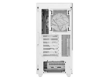 Računalniško ohišje DeepCool CH560 Digital WH, E-ATX, ARGB, LCD, kaljeno steklo, belo