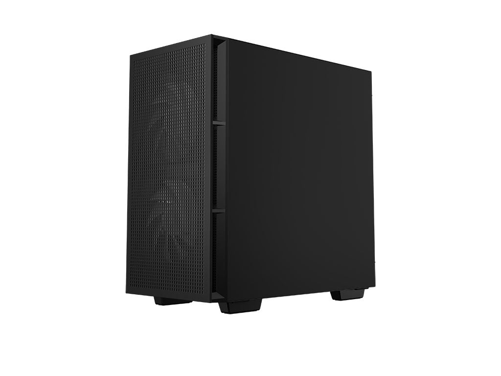 Računalniško ohišje DeepCool CH360 Digital, Micro-ATX, ARGB, LCD, kaljeno steklo, črno