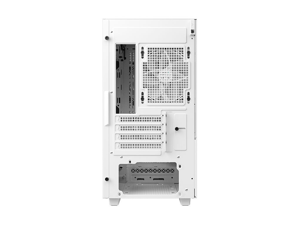 Računalniško ohišje DeepCool CH360 Digital, Micro-ATX, ARGB, LCD, kaljeno steklo, belo