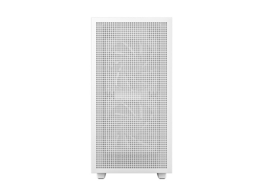 Računalniško ohišje DeepCool CH360 Digital, Micro-ATX, ARGB, LCD, kaljeno steklo, belo